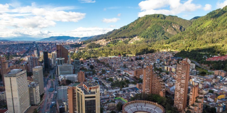 Bogota i Colombia